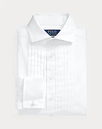 Slim Fit Cotton Poplin Tuxedo Shirt