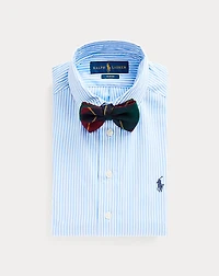 Slim Fit Striped Cotton Dress Shirt