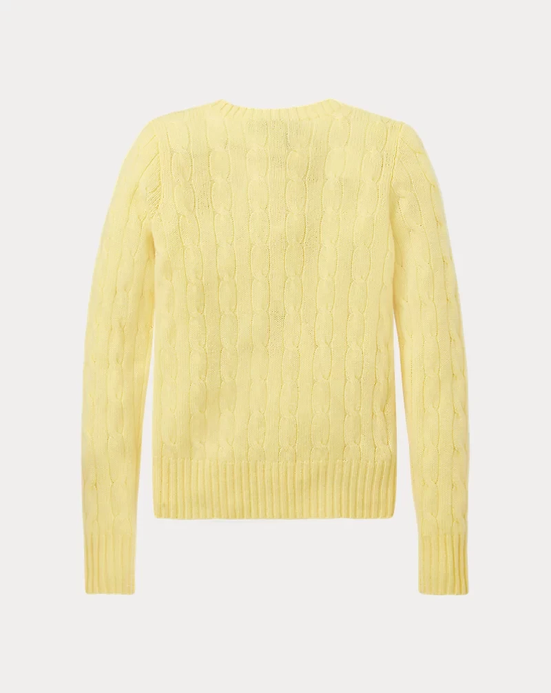 Cable-Knit Cashmere Sweater