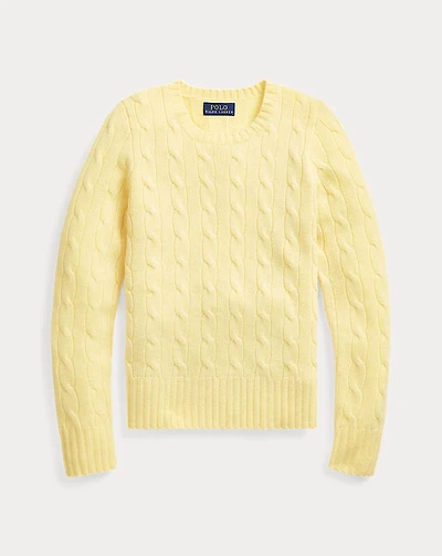 Cable-Knit Cashmere Sweater