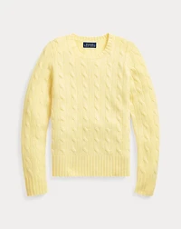 Cable-Knit Cashmere Sweater