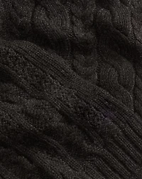 Cable-Knit Cashmere Scarf
