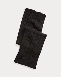 Cable-Knit Cashmere Scarf