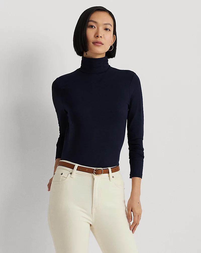 Jersey Turtleneck