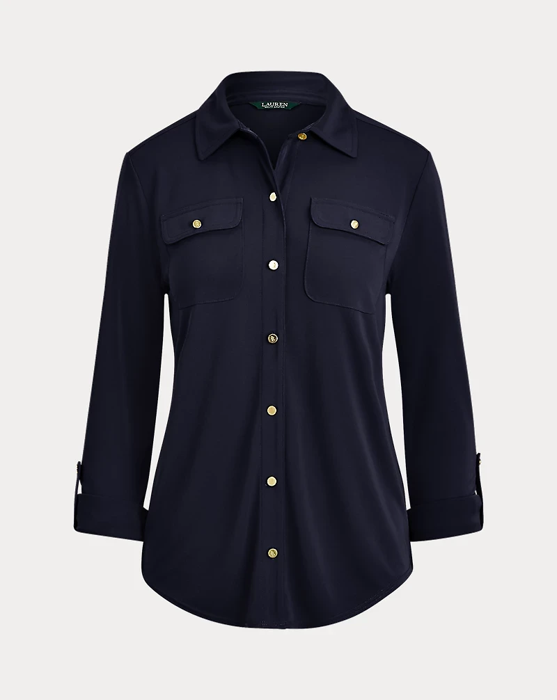 Roll-Tab Sleeve Shirt