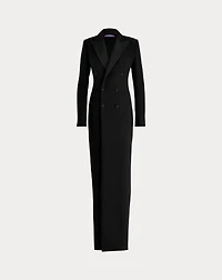 Kristian Silk Tuxedo Dress