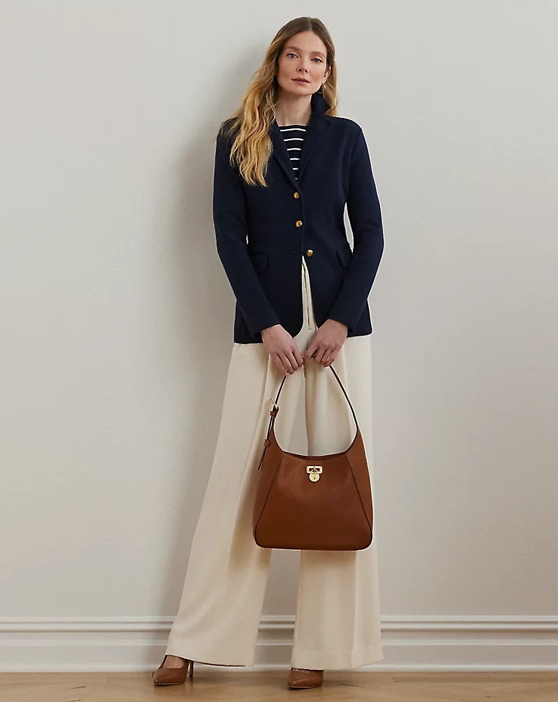 Cotton-Blend Blazer