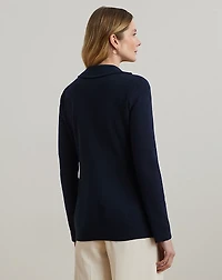 Cotton-Blend Blazer