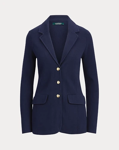 Cotton-Blend Blazer