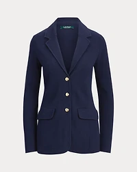 Cotton-Blend Blazer