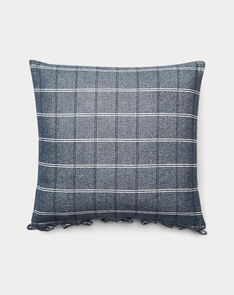 Eva Windowpane Throw Pillow