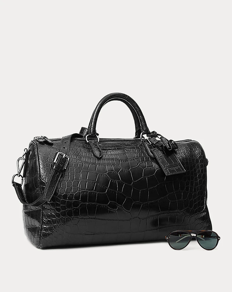 Alligator Boston Bag