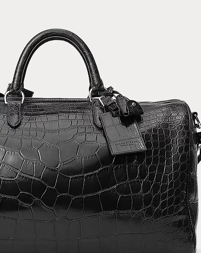 Alligator Boston Bag