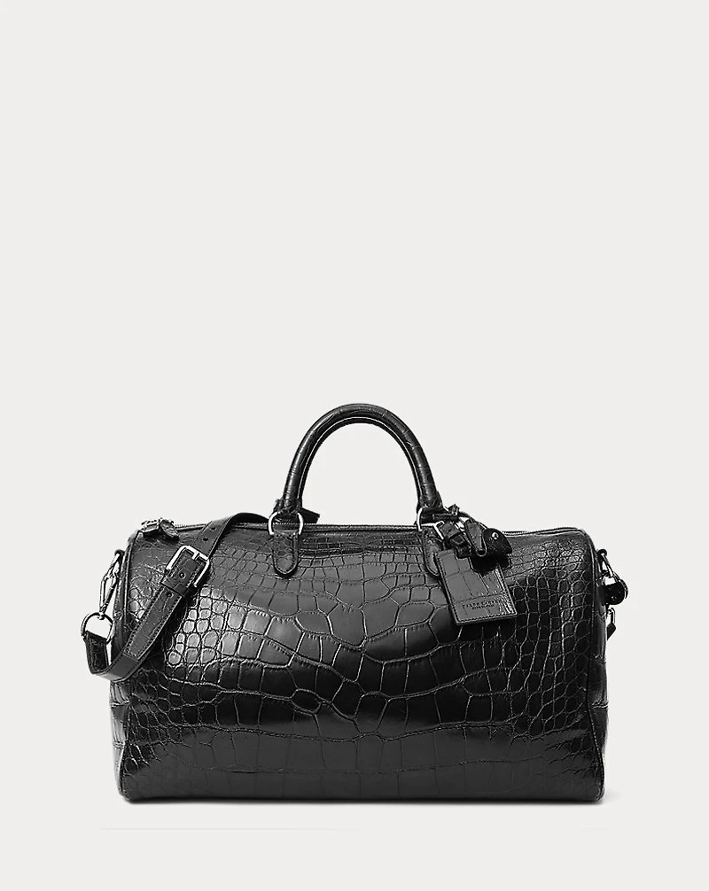 Alligator Boston Bag