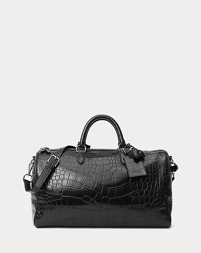 Alligator Boston Bag