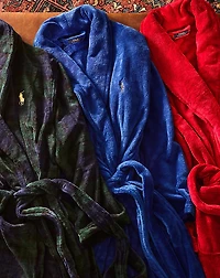 Tartan Plush Microfiber Robe