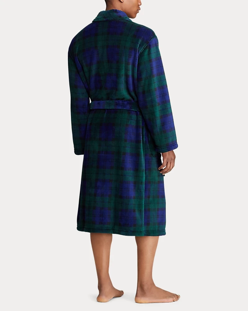 Tartan Plush Microfiber Robe