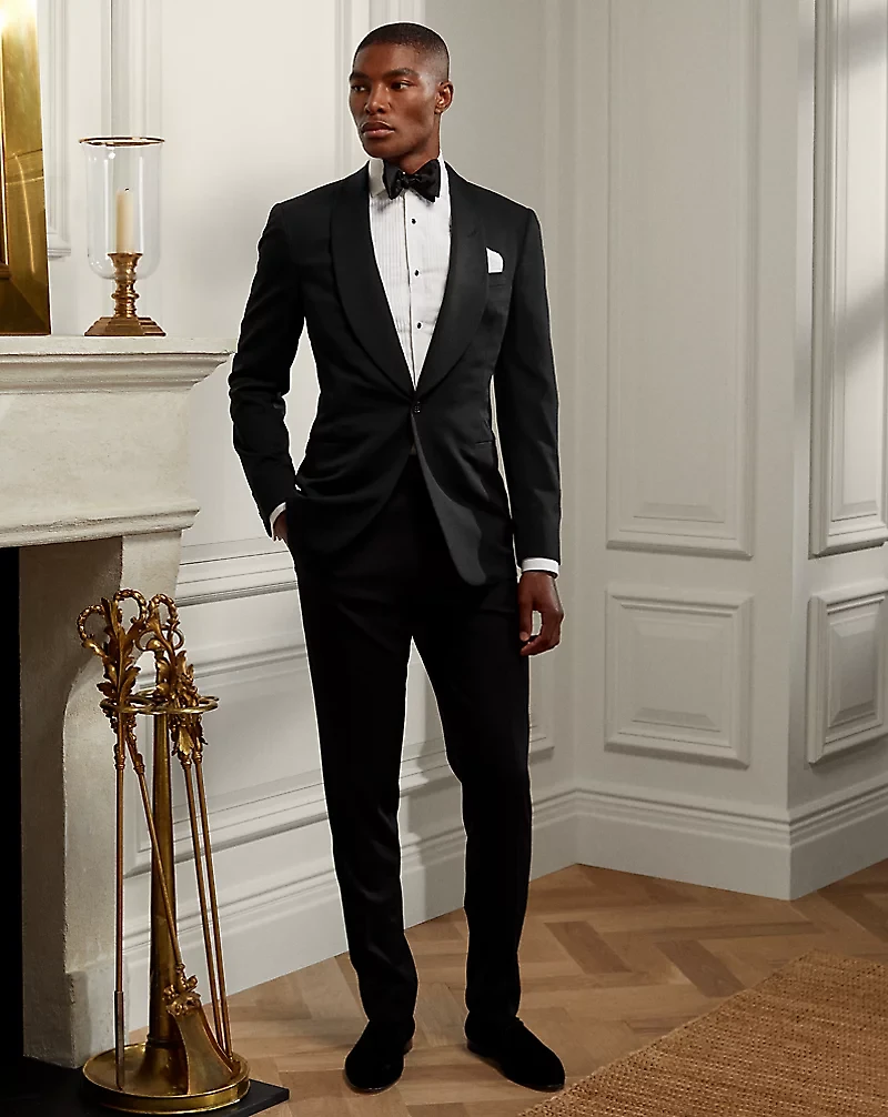 Gregory Handmade Barathea Shawl Tuxedo