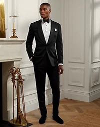 Gregory Handmade Barathea Shawl Tuxedo