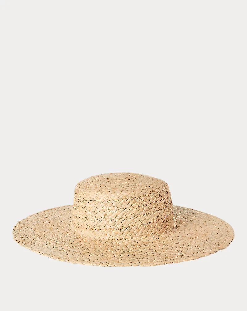 Braided Raffia Straw Hat