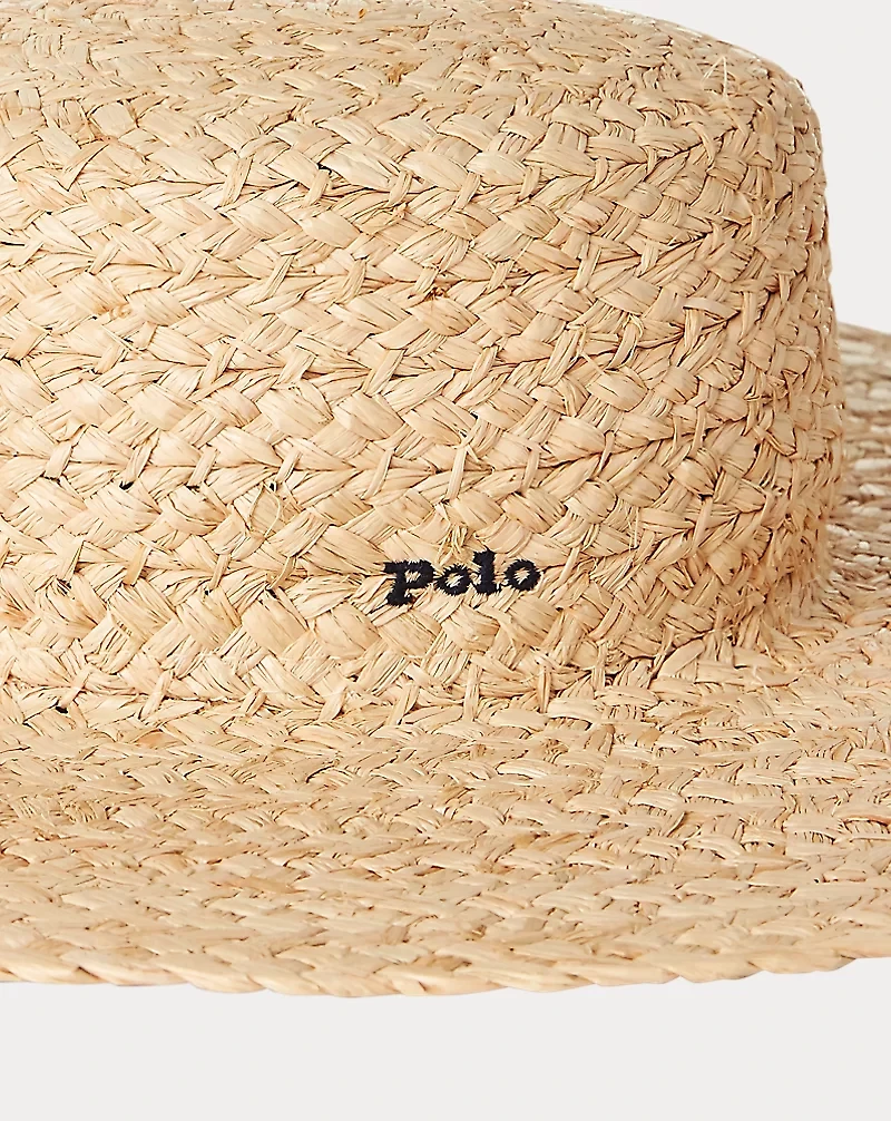 Braided Raffia Straw Hat