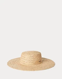 Braided Raffia Straw Hat