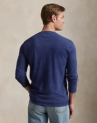 Slub Jersey Henley Shirt