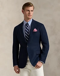 Polo Soft Tailored Fit Linen Suit Jacket