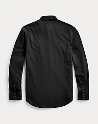 Slim Fit Twill Western Shirt