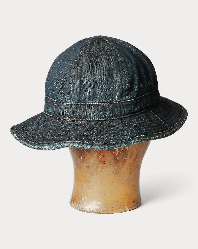 Indigo Denim Bucket Hat