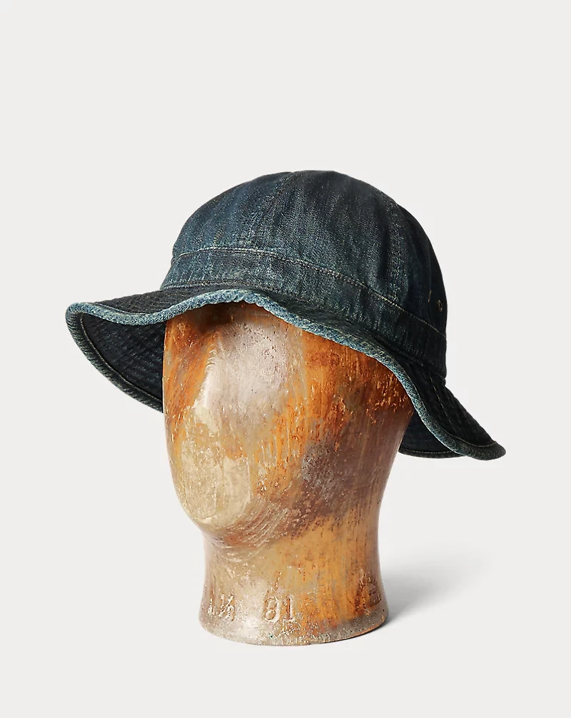 Indigo Denim Bucket Hat