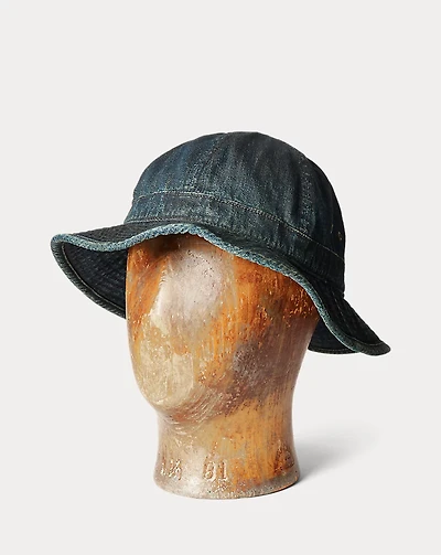 Indigo Denim Bucket Hat