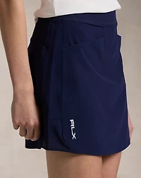 Perforated Stretch Skort