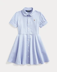 Cotton Oxford Shirtdress