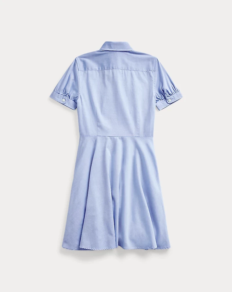Cotton Oxford Shirtdress