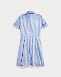 Cotton Oxford Shirtdress