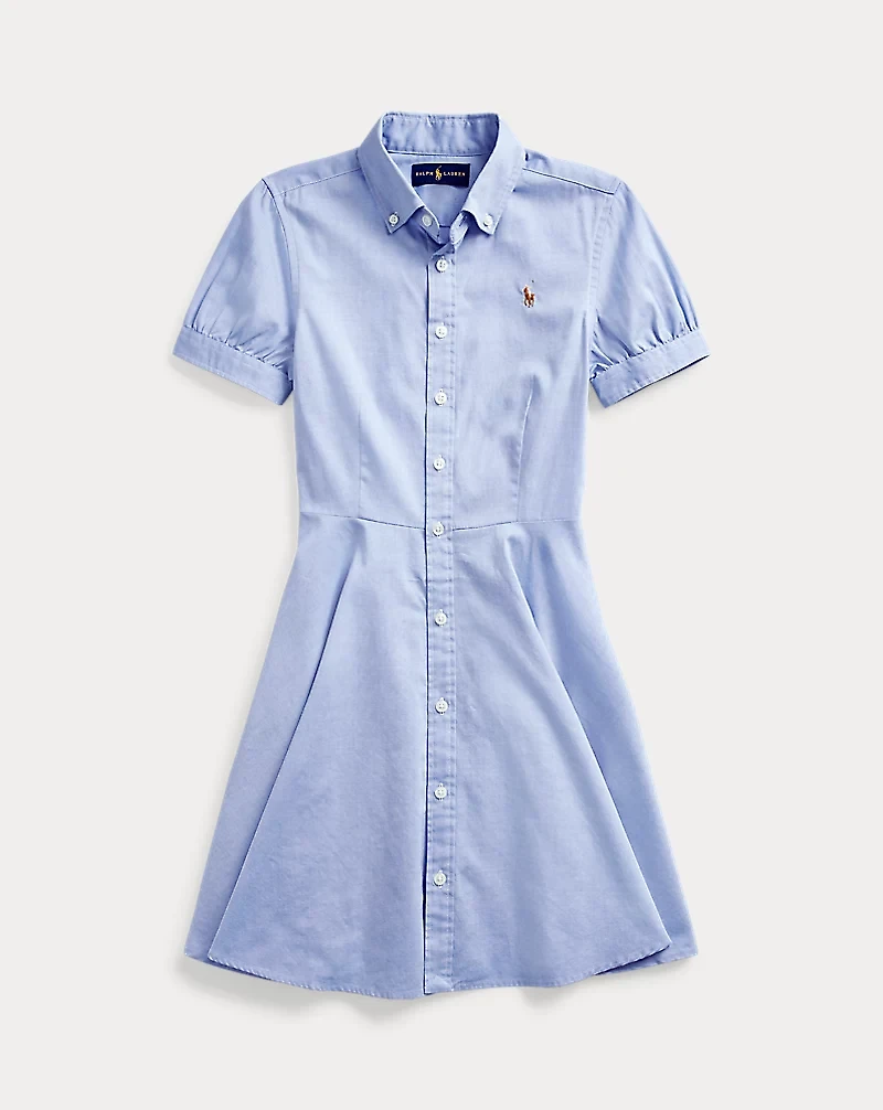 Cotton Oxford Shirtdress