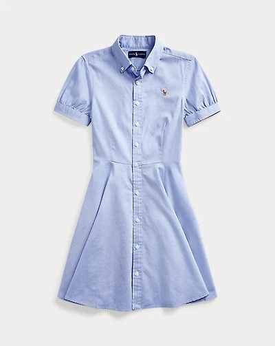Cotton Oxford Shirtdress