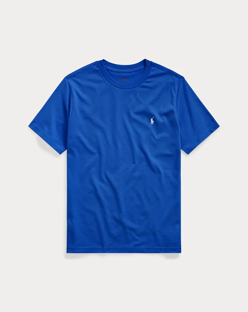 Cotton Jersey Crewneck Tee