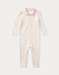Cotton Interlock Polo Coverall