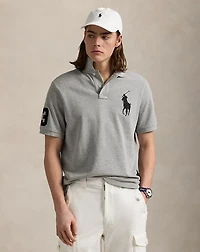 Classic Fit Mesh Polo Shirt