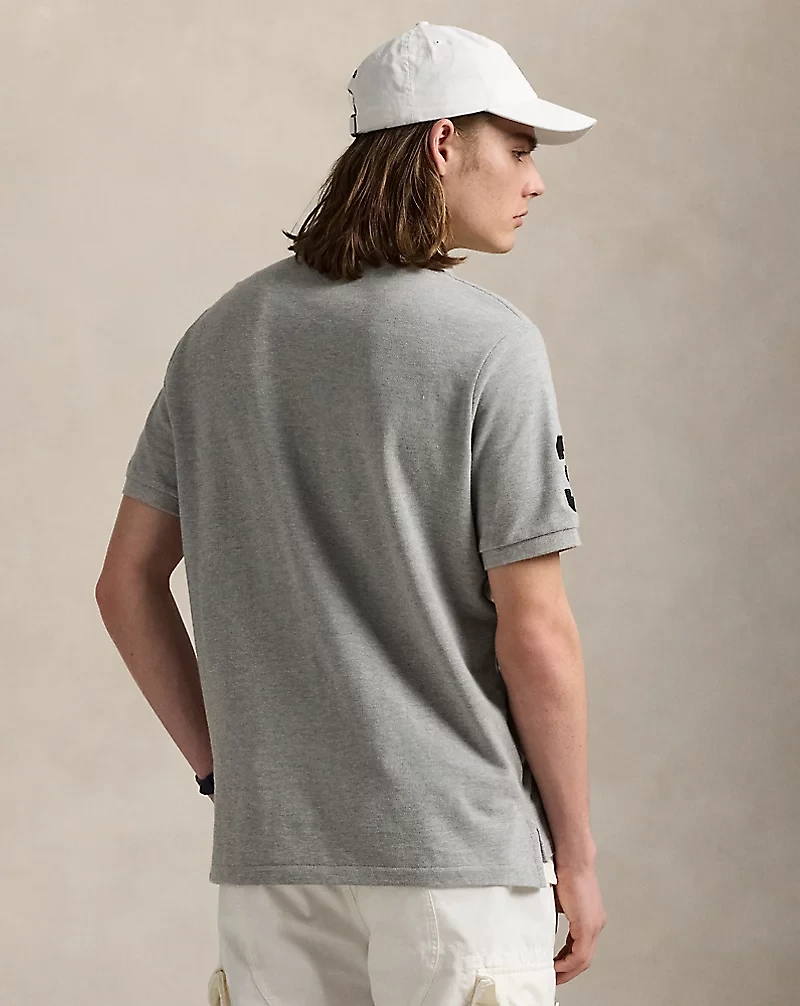 Classic Fit Mesh Polo Shirt