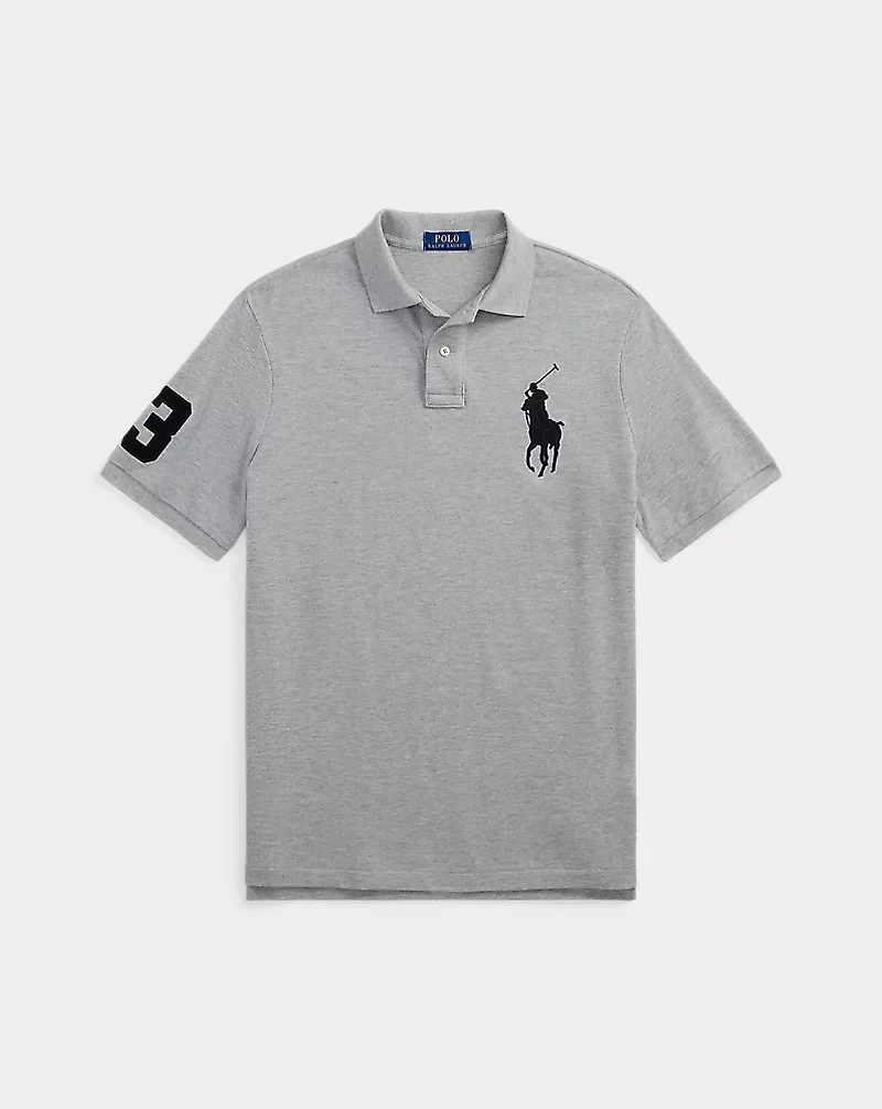 Classic Fit Mesh Polo Shirt