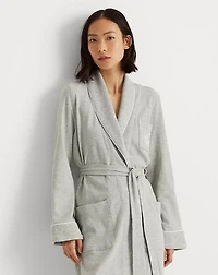 Short Shawl-Collar Robe