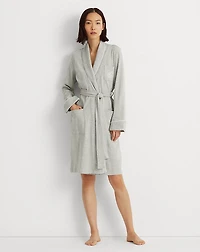 Short Shawl-Collar Robe