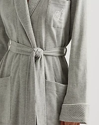 Short Shawl-Collar Robe