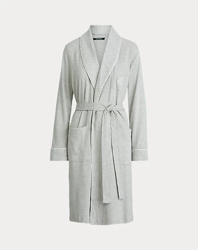 Short Shawl-Collar Robe