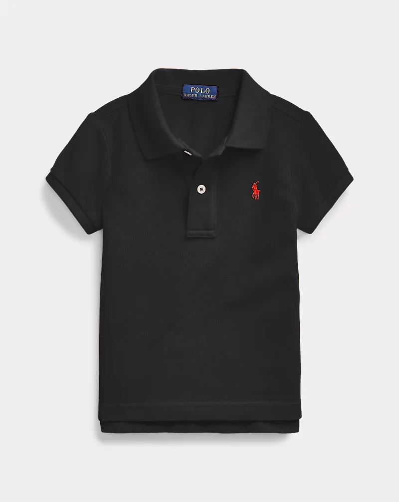 Cotton Mesh Polo Shirt