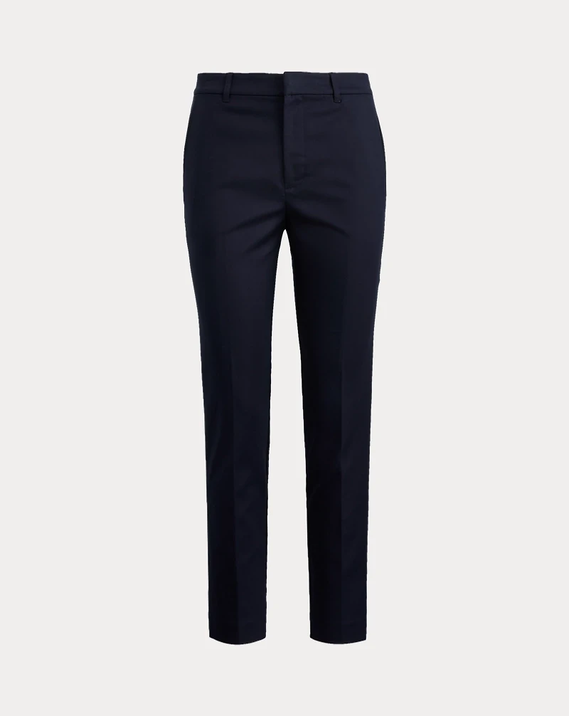Double-Faced Stretch Cotton Pant