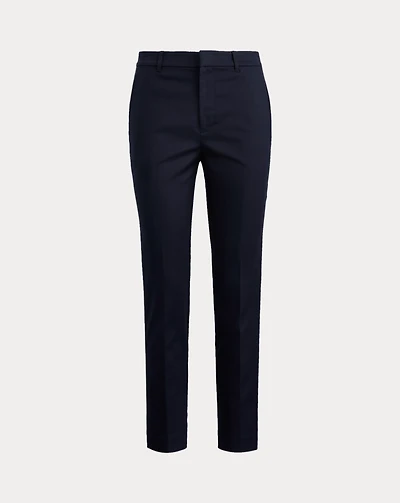 Double-Faced Stretch Cotton Pant